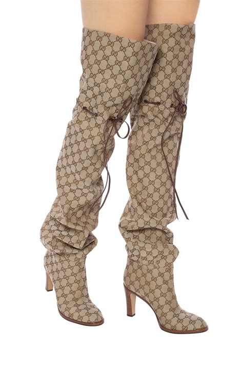 women's gucci boots cheap|Gucci boots women thigh high.